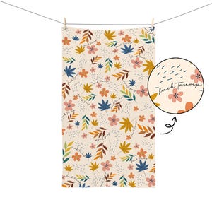 Subtle F*ck Trump Hand Towel,VintageFloralKitchenTowel, Anti Trump Tea Towel, Bathroom Towel Set, FDT, Political Home Decor, Anti Maga Towel