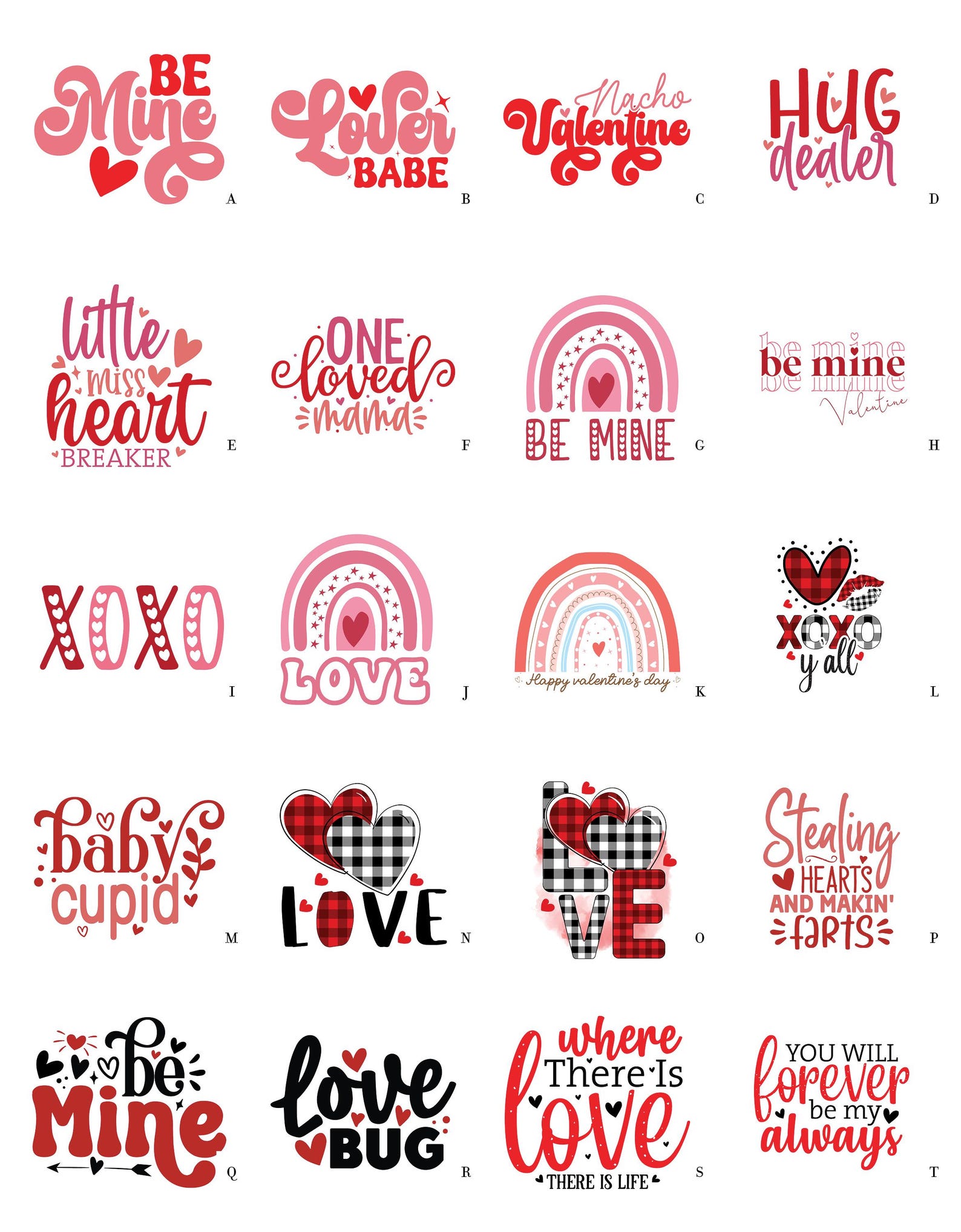 Valentine's Day Stickers - Retro, Modern, or All the Above! Stickers to ...