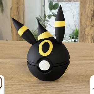 3D-gedruckter Nachtara-Pokéball – einzigartiges Sammlerstück!