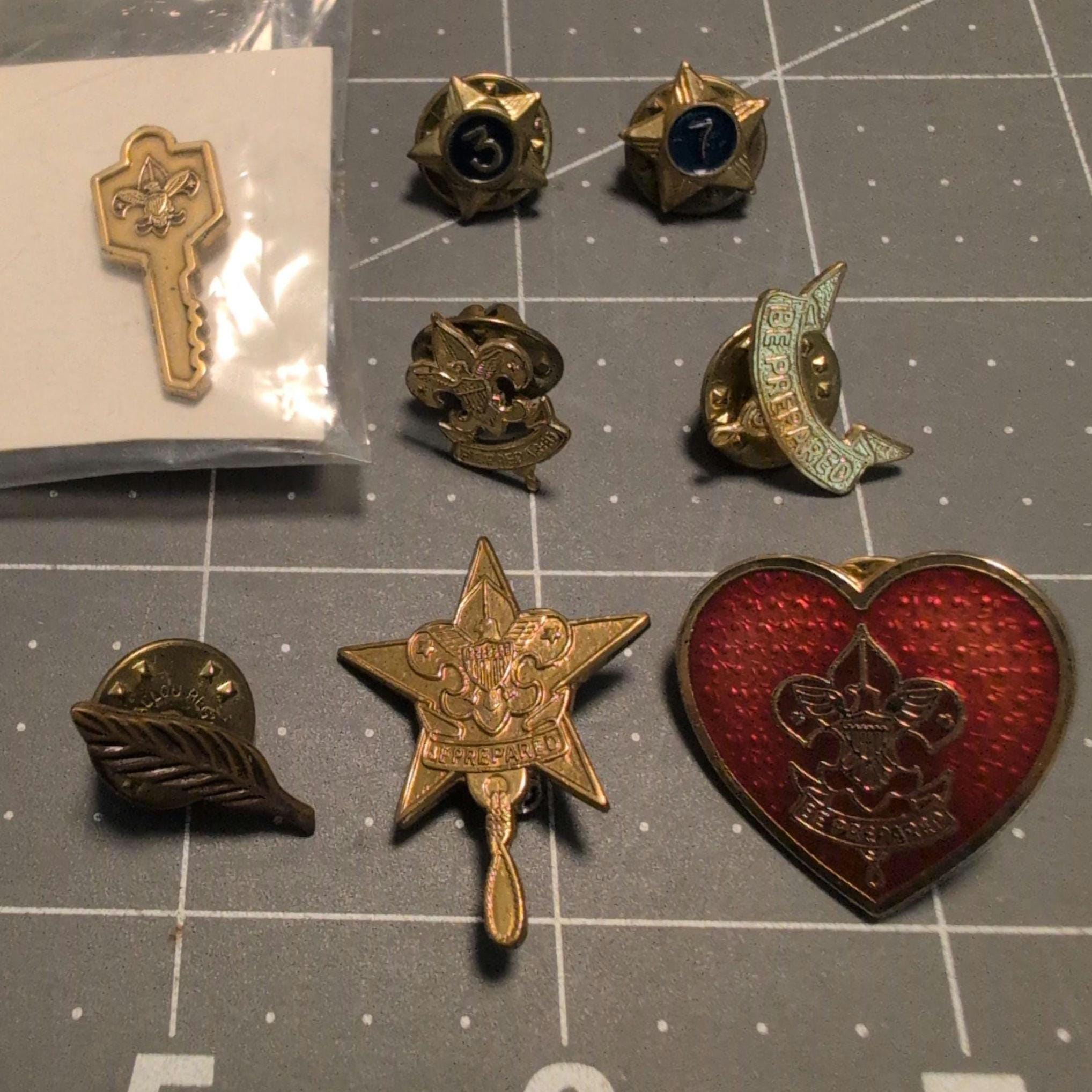 Vintage Boy Scout Pins - Etsy