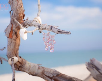 Professional Beach Earrings Jewelry Photography - On-Location - Driftwood - Product Photography - Professional Photography - SW FLORIDA