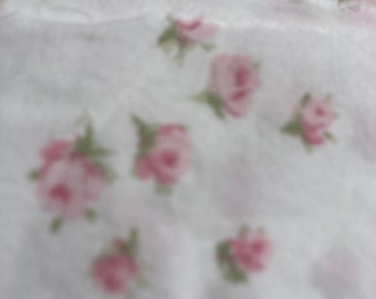 Rachel Ashwell shabby chic pink roses journal hand torn craft Muslin ribbon 5036 2x34 .s oohlalacrafts