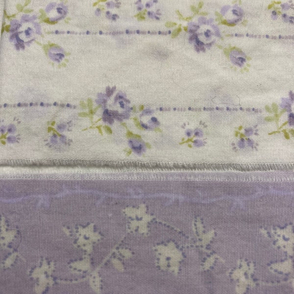 French Lavender 2 yds floral junk journal shabby trim chic. Ooohlala crafts 3109 1.75 1.25x34s