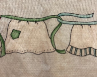 Kitchen aprons tea dyed farm cooking canning,ribbon Junk journal hand torn craft Muslin ribbon 5007 2.5x34