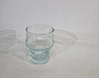 Traditional Moroccan Beldi Glass - Authentic Tea Glass - Handmade
