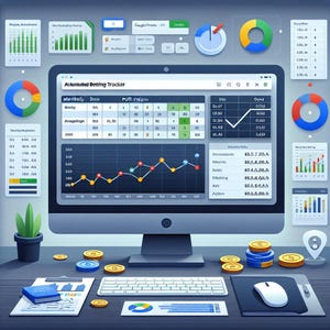 Wett-Tracker Vorlage | Monatliche Zahlen und Gewinnzahlen | Google Sheets