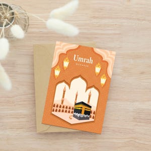 Umrah Mubarak-kaart