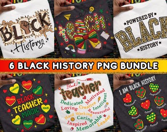 Pakiet PNG dla nauczycieli historii Afroamerykanów | Wzory kulturowe (pobranie cyfrowe)