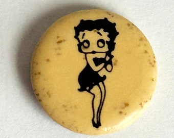 Vintage Betty Boop Pinback, Made in Canada Pinback, 1960s Pinback, Betty Boop, Betty Boop Pin, Betty Boop Gifts, NortonAndYoung