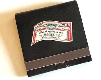 Vintage Anheuser Busch St. Louis Unstruck Matchbook, American Beer Collectible, Unstruck Front Strike Matchbook, NortonAndYoung
