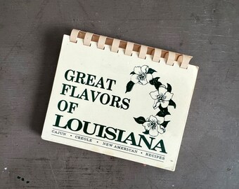 Great Flavors of Louisiana Cookbook, Cajun Cookbook, Creole Cookbook, New American Cookbook, Vintage Recipe Cookbook, NortonAndYoung