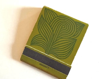 Saul Bass Vintage Unstruck Matchbook The Ohio Match Company, Tobacciana Collectible, NortonAndYoung