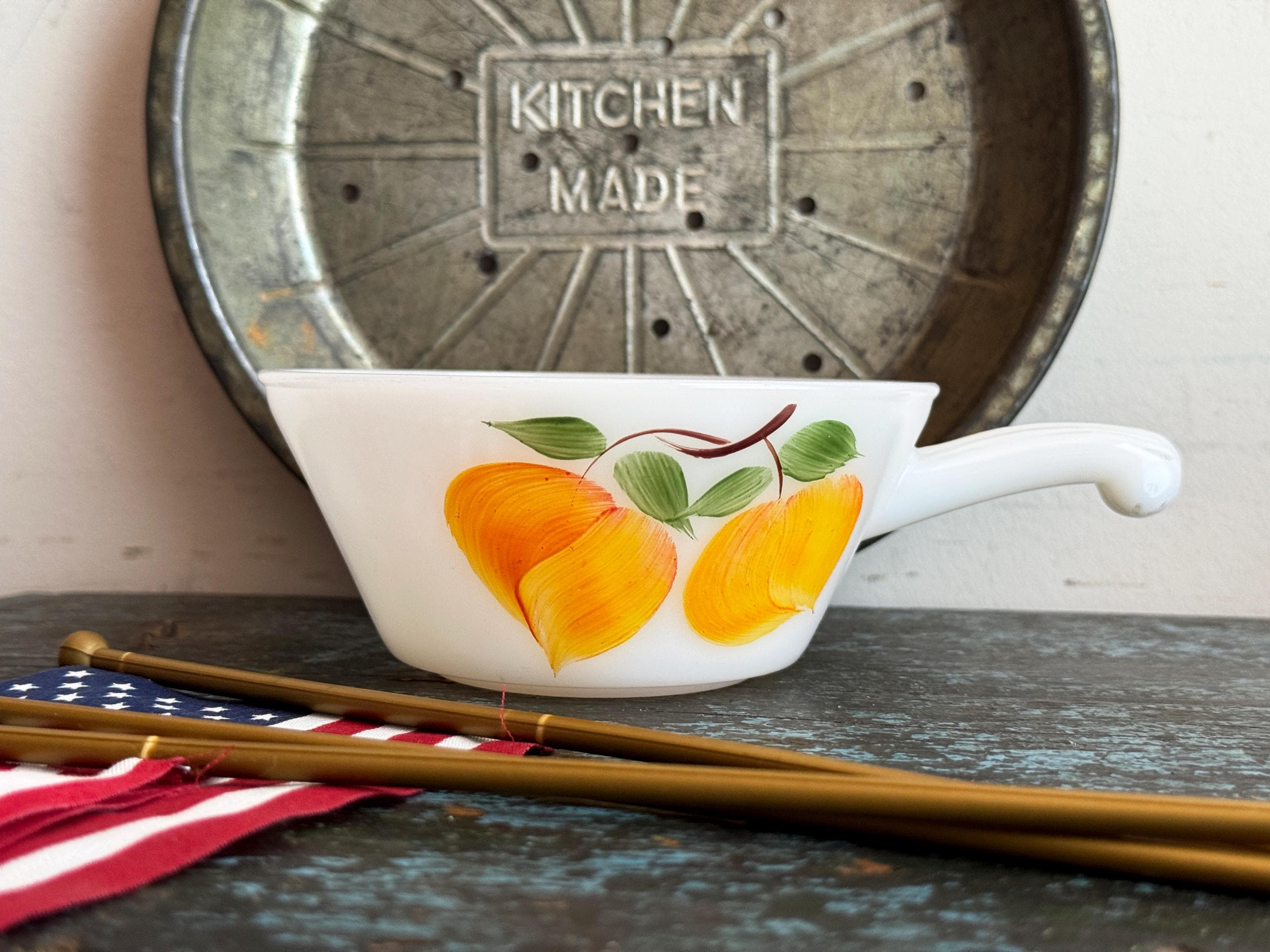 Anchor Hocking Fire King White Bowl - Etsy