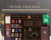 Ultimate Dark Academia Book Tracker: Reading Tracker Google Sheets Template