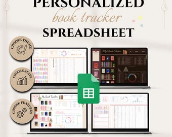 Personal Book Tracker Spreadsheet