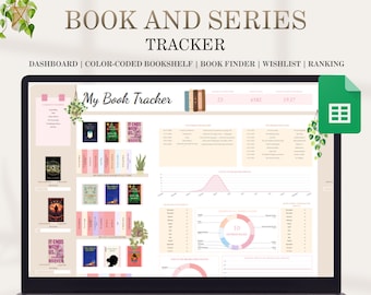 Ultimate Book and Reading Series Tracker Template Google Sheets