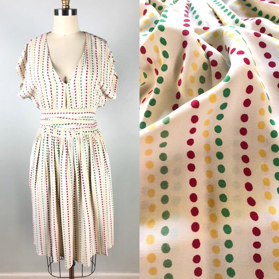 rayon swing dress
