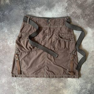G.O.A Archive Parachute Cargo Zipper Skirt - Etsy