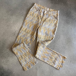Roberto Cavalli «Cavalli Jeans» Vintage Y2K Multicolour Bootcut Pants
