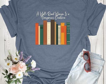 Camiseta del club de lectura, camiseta del booktrovert, nacida para leer, regalo de libros para ella, divertida camiseta de lectora de romance y nerd de libros