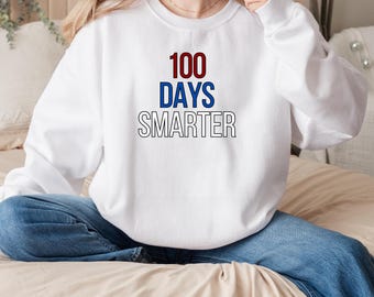 100 Tage intelligenter Sweatshirt 100