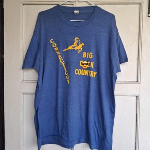 VINTAGE CONNECTICUT tourist BIG Cock Small game hunting single Stitch t shirt
