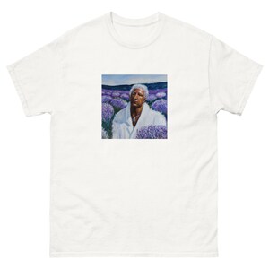 At peace in lavender fields - Unisex classic tee