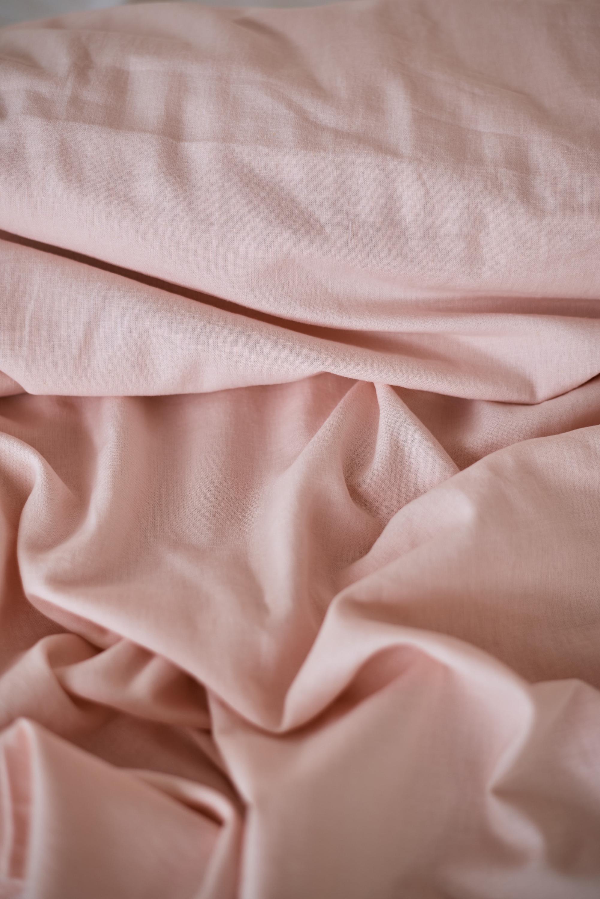 Powder Blue Linens Powder Blue Linen Cotton Mix Fabric, 150 G/m2, Medium Weight, Wide Roll ...