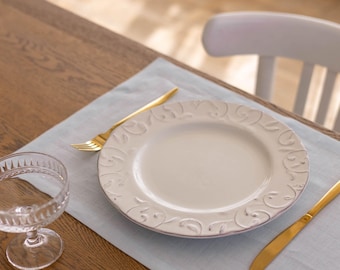 Sky Linen Table Placemats – Cloth Placemats | Housewarming Gift