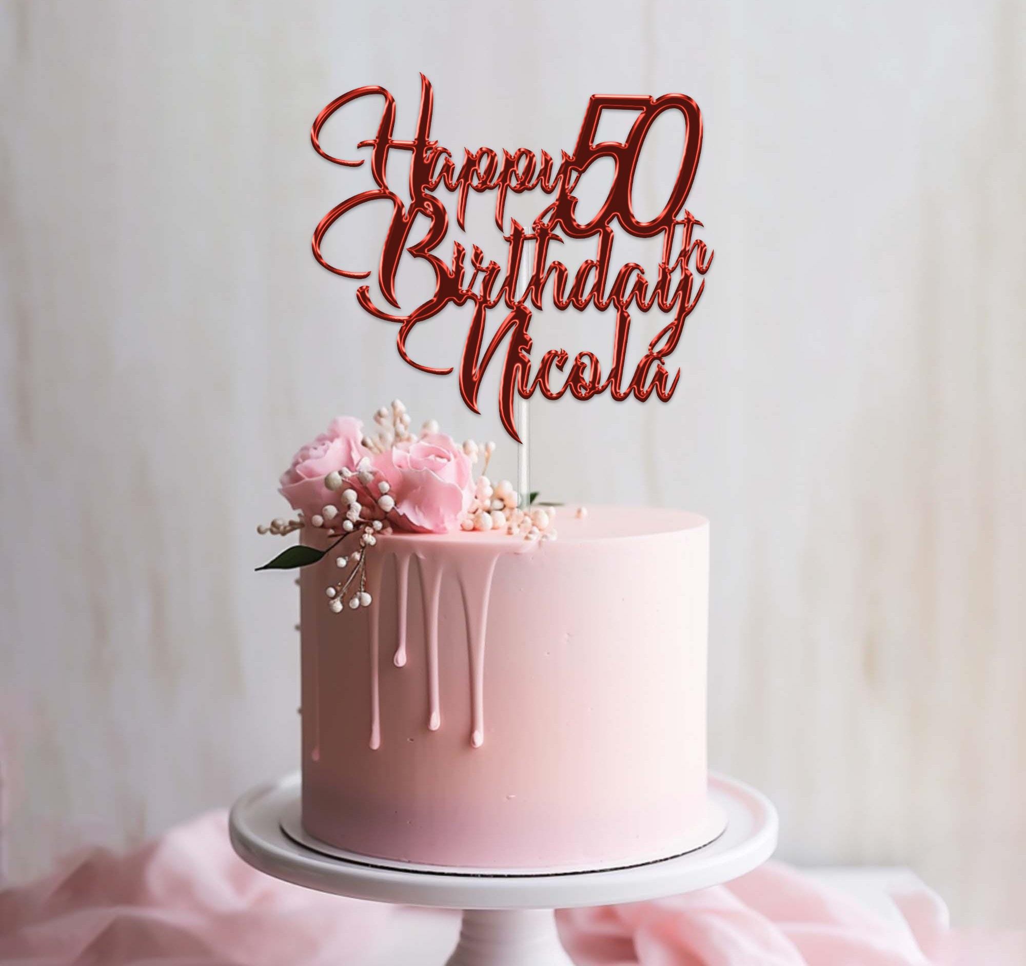 18th Birthday Fondant Cake Toppers - View #4
