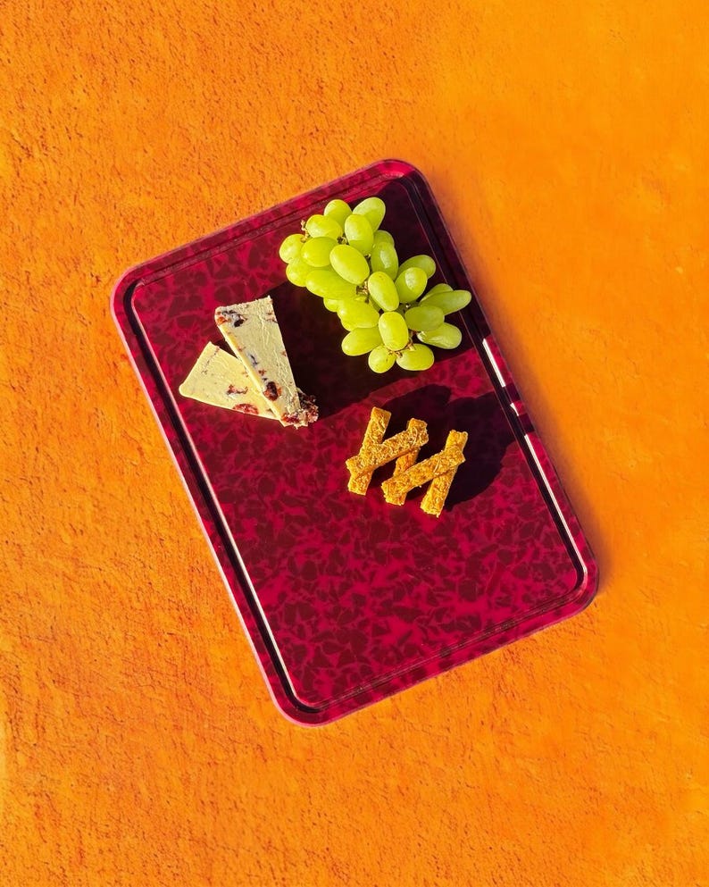 Wavy Scallopped Cutting Board- Bold Designs- Limited Edition- BPA-free Chopping Board