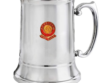 Aberdeen football club tankard with option to personalise