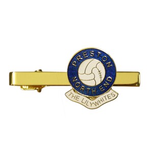 Preston N E football club tie clip Supplied gift boxed