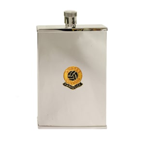 Dundee United football club slim pocket flask option to Personalise