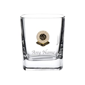 Derby County Football Club Mixer Glass with option to personalise
