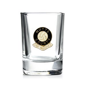 Notts County shot glass with option to personalise