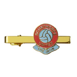 Scunthorpe United football club tie clip Supplied gift boxed