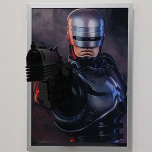 Robocop Painting - Etsy