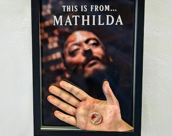 Framed Cults - Leon The Professional 3D Wall Art | This is from Mathilda Hand Painted Movie Frame Sculpture Cult Cinema Decor