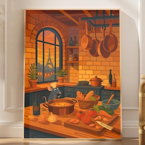 Chef Maus Poster - Französische Küchenkunst, süße Küchenkunst