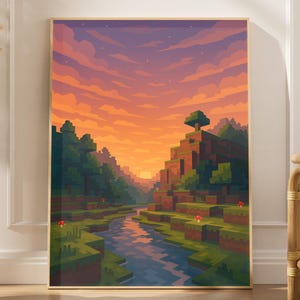 Gamer Poster – Video Game Wall Art for Bedroom, Office, Gaming Setup