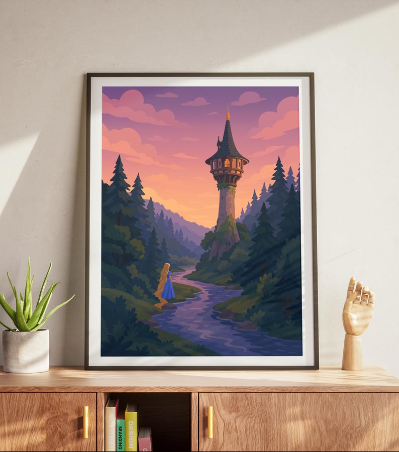 Rapunzel Poster Fairytale Tower Wall Art Printable Princess Scene Etsy rapunzel-poster-fairytale-tower-wall-art-printable-princess-scene-etsy