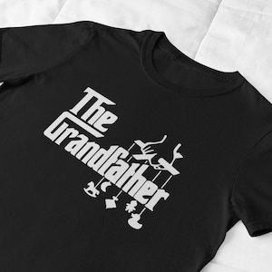 The Grandfather Shirt, Funny Grandpa T-Shirt, Godfather Parody Shirt, Gift for Grandfather, Baby Toys Graphic Tee, Cool Grandpa Shirt