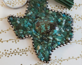 Genuine Turquoise Chips Texas