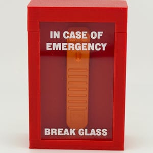 Emergency Brick Separator Box – 3D Printed Lego Tool Display (Separator Included)