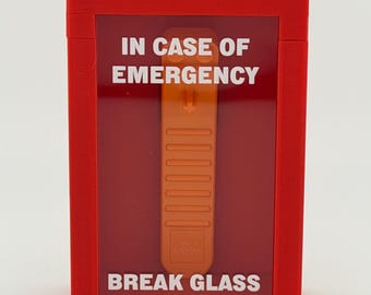 Emergency Brick Separator Box – 3D Printed Lego Tool Display (Separator Included)