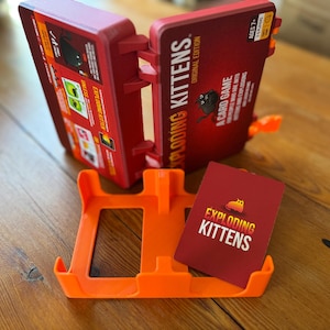 Caja de juego de cartas personalizada impresa en 3D para Exploding Kittens (cartas NO incluidas)