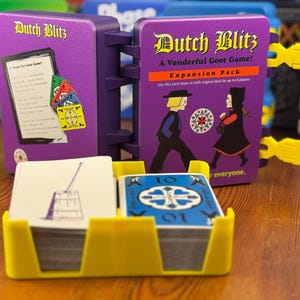 Scatola di gioco di carte personalizzata stampata in 3D per il pacchetto di espansione Dutch Blitz (carte NON incluse)