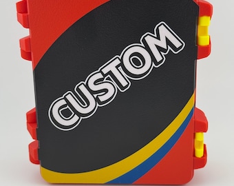 Custom 3D Printed Card Game Box: UV Printed Storage Case