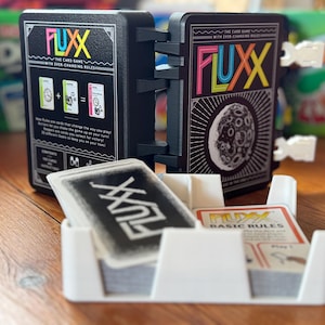 Caja de juego de cartas personalizada impresa en 3D para Fluxx (Cartas no incluidas)